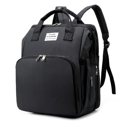 2-in-1 Diaper Backpack with Changing Station