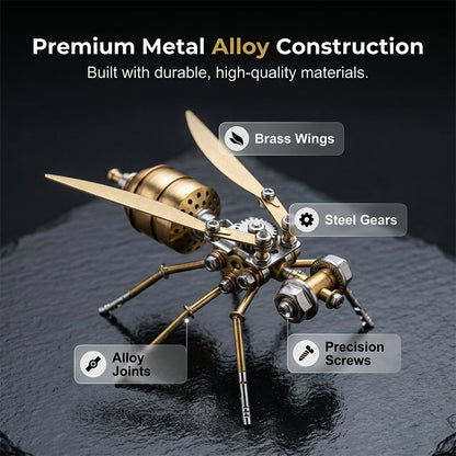 3D Metal Bee Model Kit DIY Assembly Set of 2