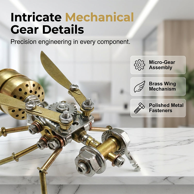 3D Metal Bee Model Kit DIY Assembly Set of 2