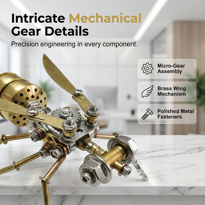 3D Metal Bee Model Kit DIY Assembly Set of 2