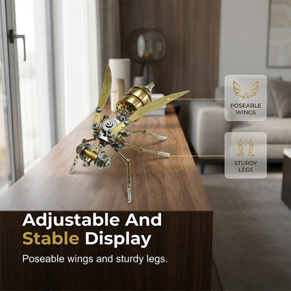 3D Metal Bee Model Kit DIY Assembly Set of 2