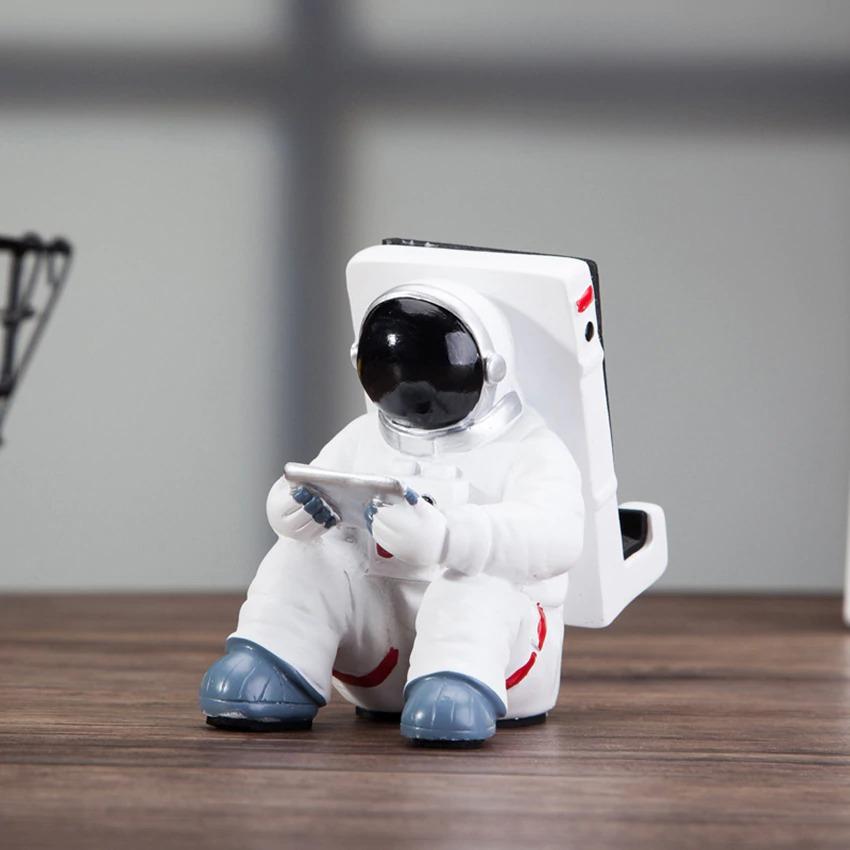 Astronaut-Themed Phone Holder