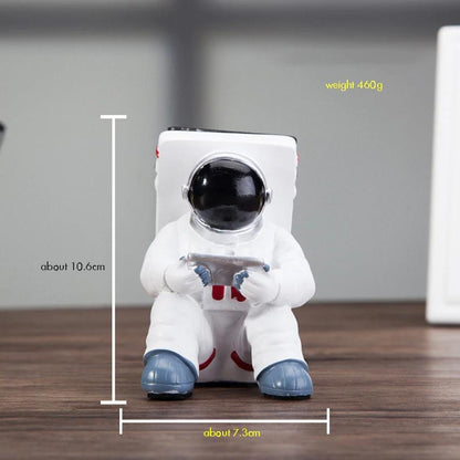 Astronaut-Themed Phone Holder