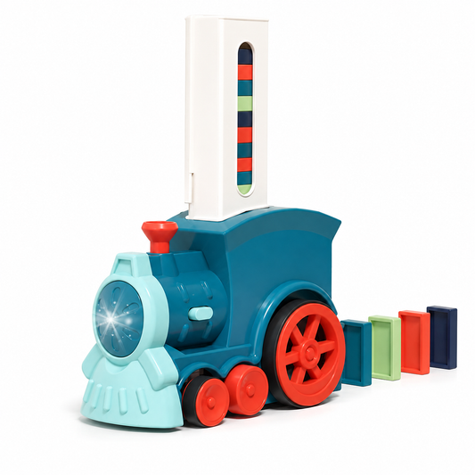 Battery-Powered Domino Train Toy
