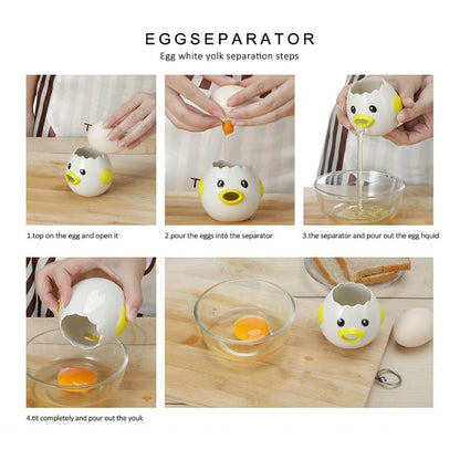 Chick-Shaped Egg Separator