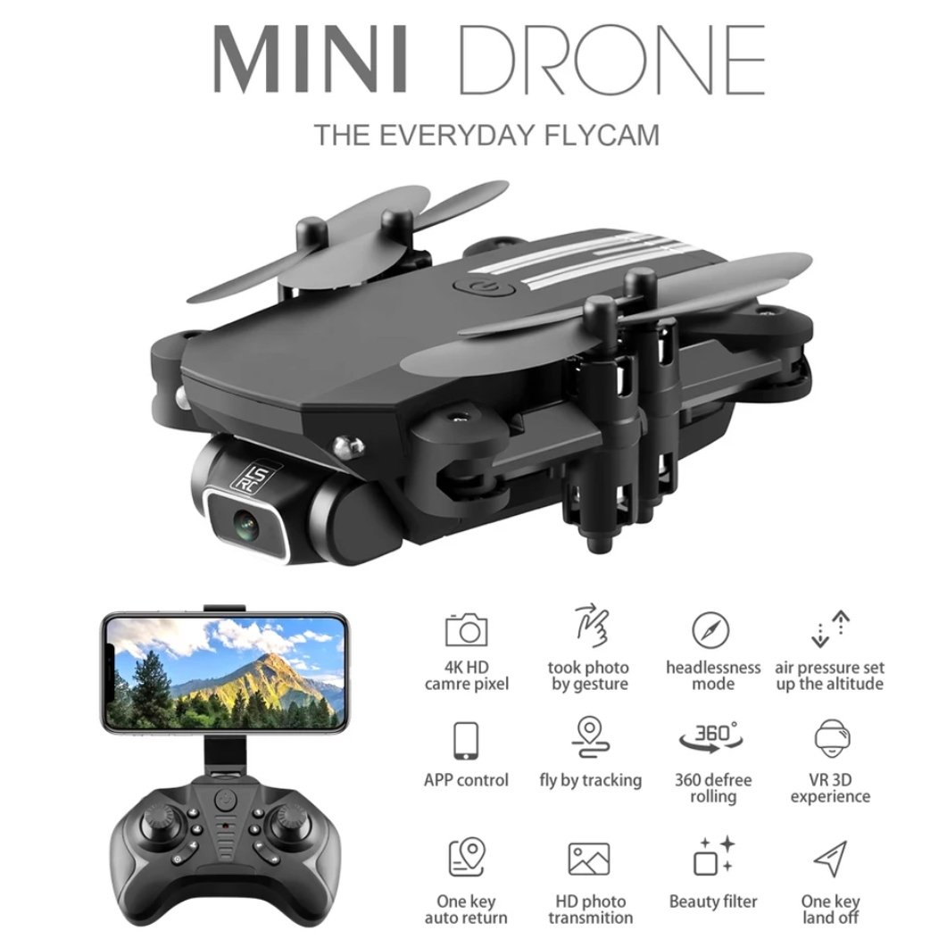 Compact Foldable Quadcopter Drone