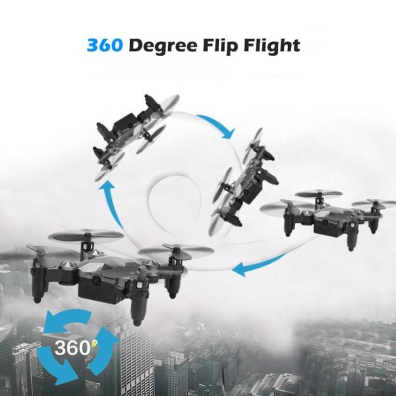 Compact X-Layout Drone with Wrist-Mounted Controller