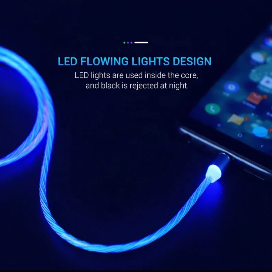 Glowing USB Charging Cable
