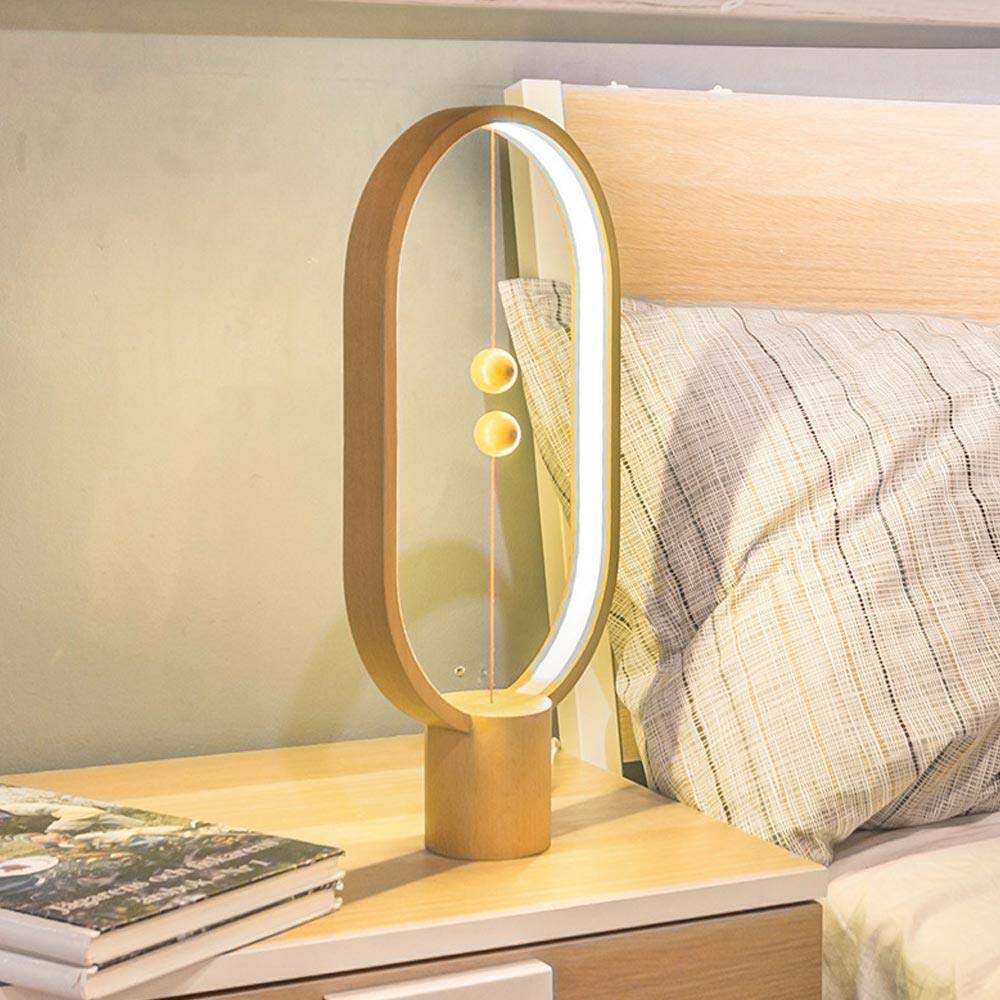 Magnetic Activation Oval LED Lamp