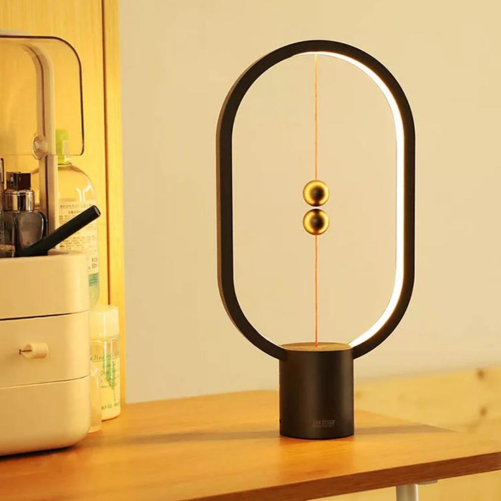 Magnetic Activation Oval LED Lamp
