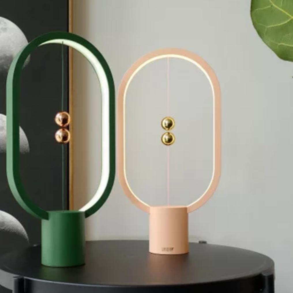 Magnetic Activation Oval LED Lamp