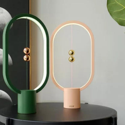 Magnetic Activation Oval LED Lamp