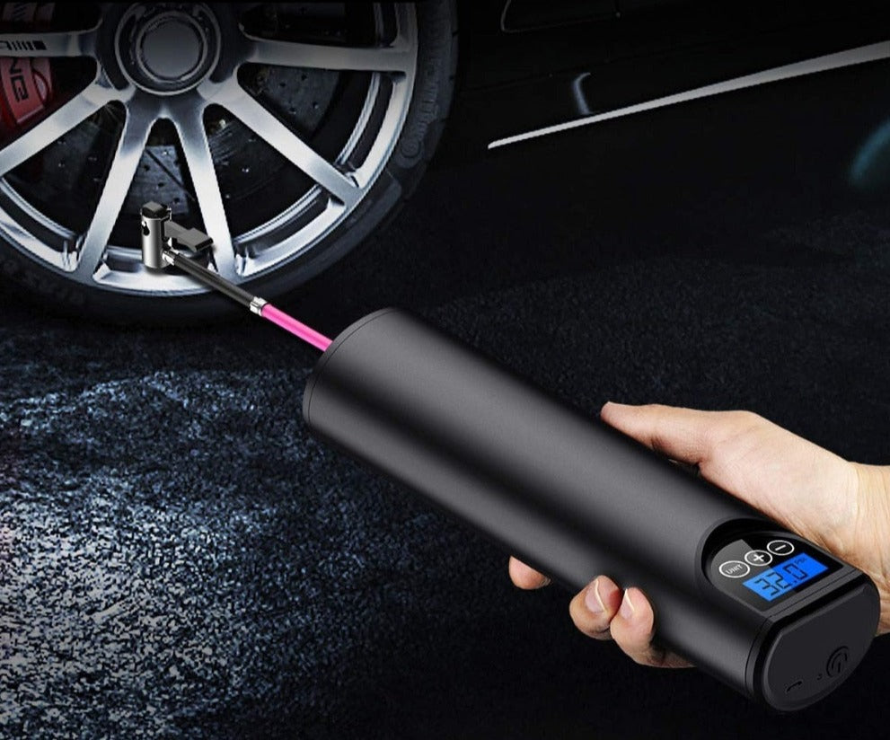 Portable Electric Air Pump with Digital Display