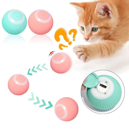 Rechargeable Automatic Rolling Pet Ball