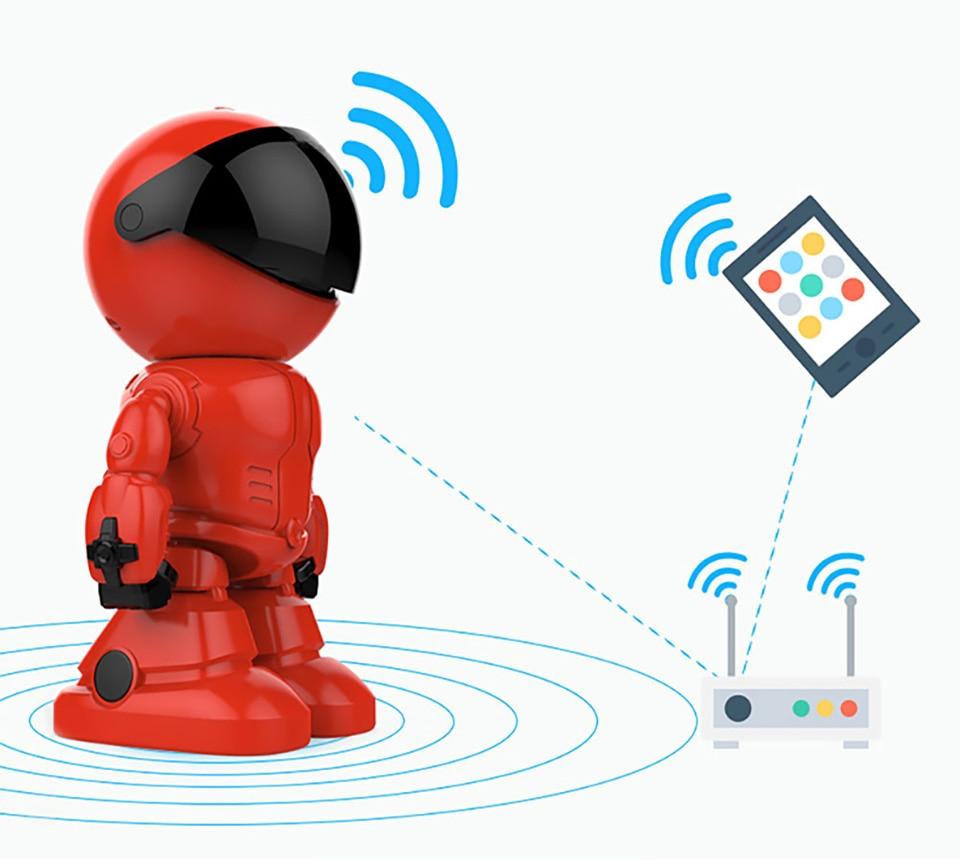Robot-Shaped Security Camera