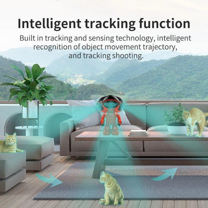 Robot-Shaped Security Camera