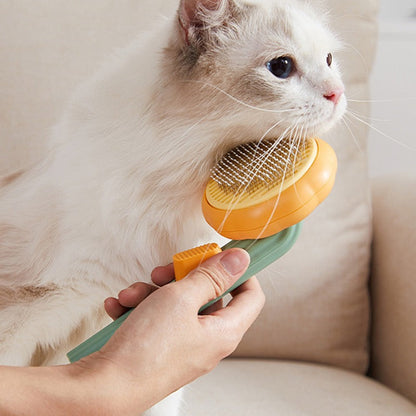 Self-Cleaning Slicker Brush for Pets