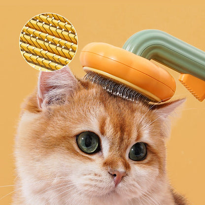 Self-Cleaning Slicker Brush for Pets