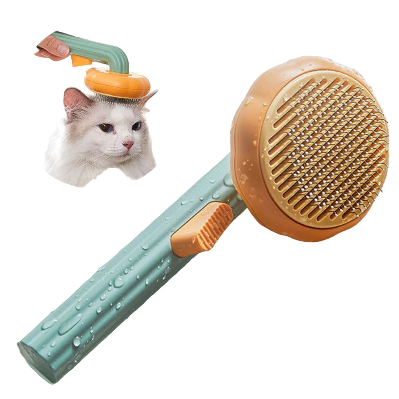 Self-Cleaning Slicker Brush for Pets