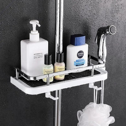 Shower Storage Rack with Drainage Trays