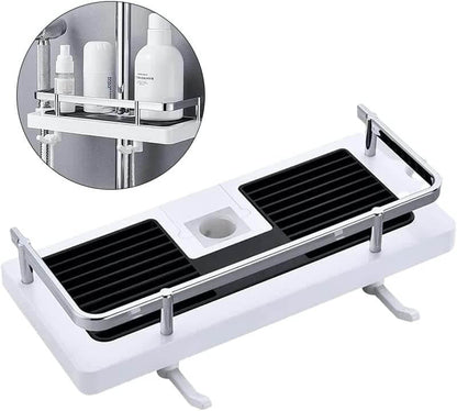 Shower Storage Rack with Drainage Trays