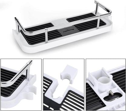 Shower Storage Rack with Drainage Trays