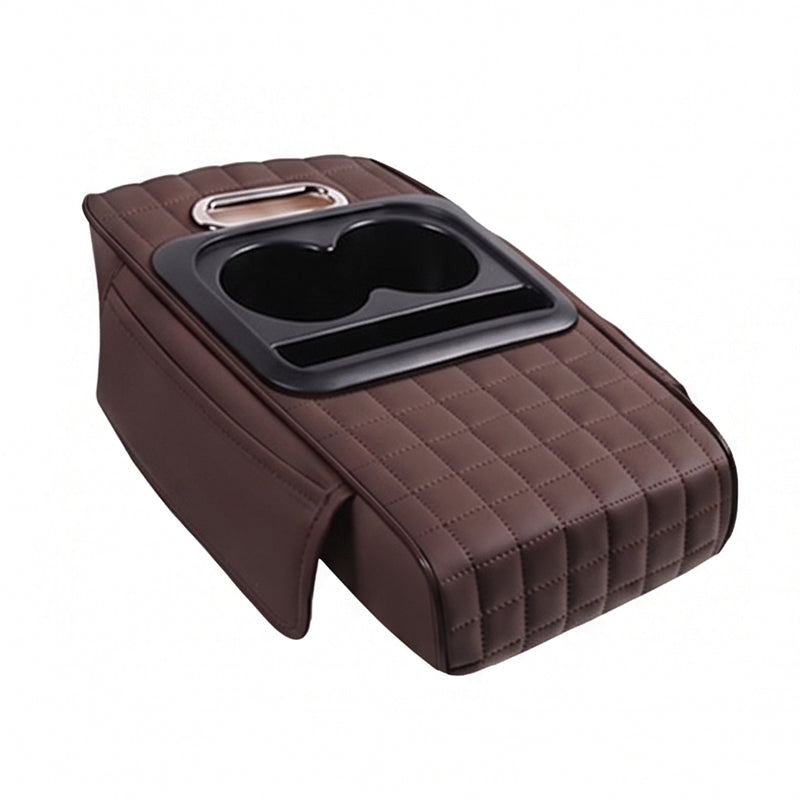 Car Console Armrest Organizer with Cup Holders Set of 3