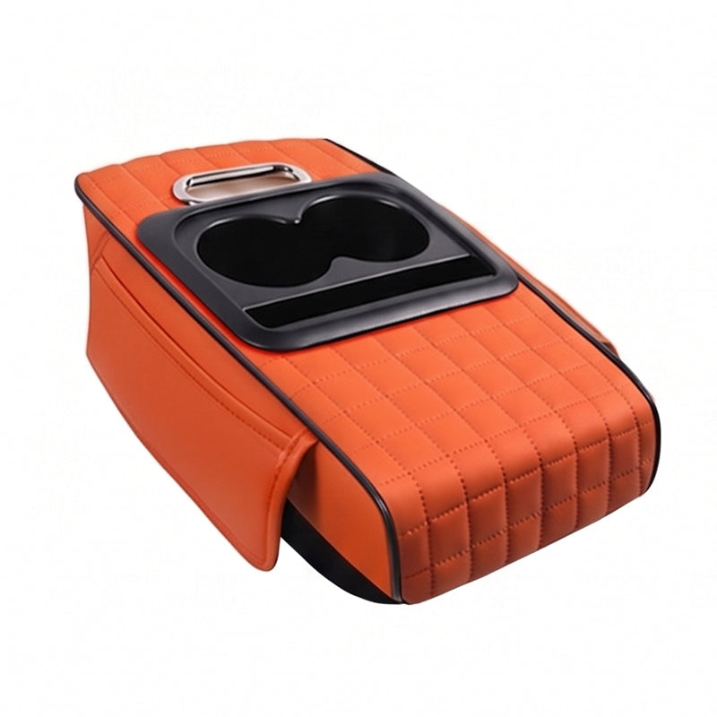 Car Console Armrest Organizer with Cup Holders Set of 3