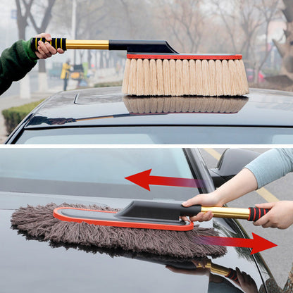Car Duster with Telescoping Handle Wax Cotton Set of 3