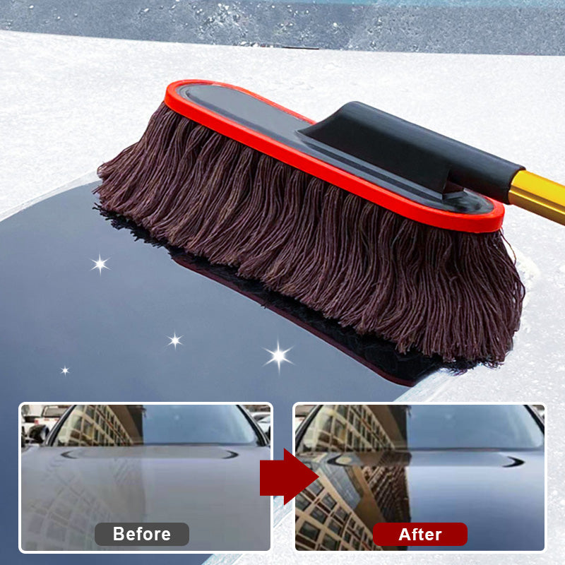 Car Duster with Telescoping Handle Wax Cotton Set of 3