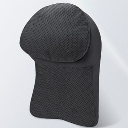 Car Headrest or Lumbar Pillow Memory Foam Suede