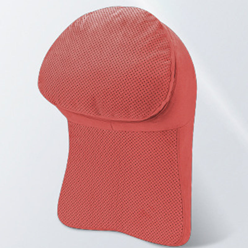 Car Headrest or Lumbar Pillow Memory Foam Suede