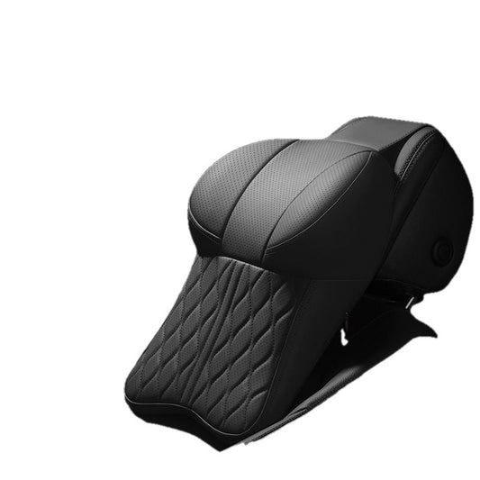 Car Seat Headrest Pillow Faux Leather with Memory Foam