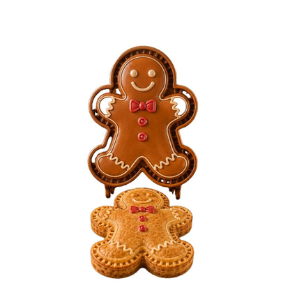 Christmas Mini Pie Mold 4.72 x 4.72 Inch Holiday Designs