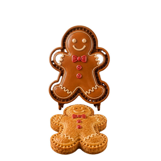 Christmas Mini Pie Mold 4.72 x 4.72 Inch Holiday Designs