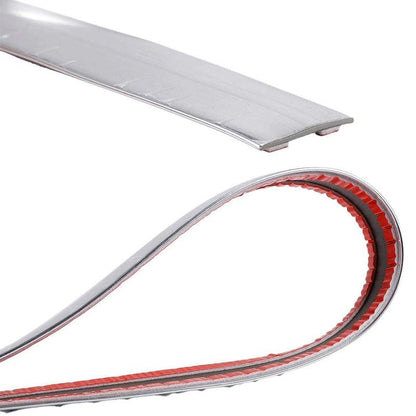 Chrome Trim Molding Strip Car Door Edge Guard 118 Inch Roll