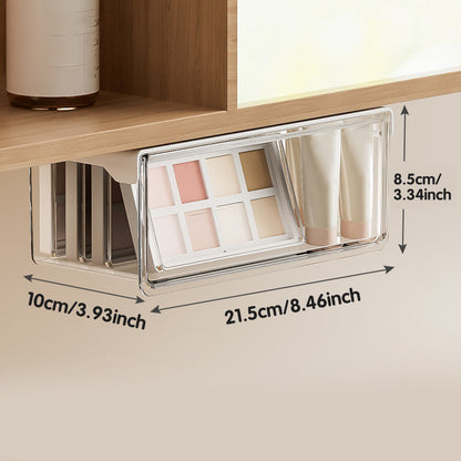 Clear Pull Out Under Cabinet Drawer Organizer
