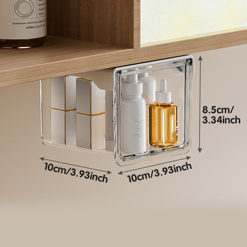 Clear Pull Out Under Cabinet Drawer Organizer