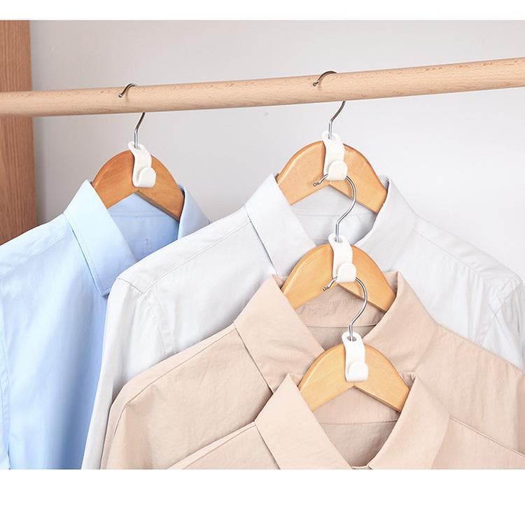 Clothes Hanger Connector Hooks 6 Pack Plastic Set of 3