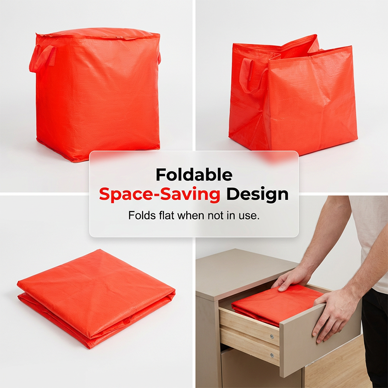 Collapsible Storage Bag PE with Handles 180 to 400 Liters