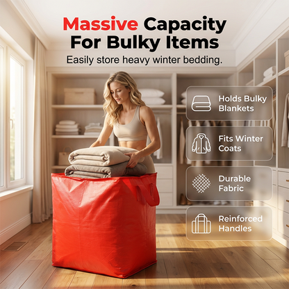 Collapsible Storage Bag PE with Handles 180 to 400 Liters