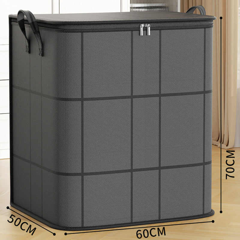 Comforter Storage Bag with Zipper and Handles Non Woven Fabric