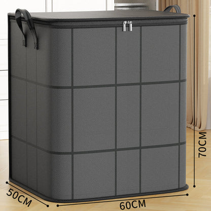 Comforter Storage Bag with Zipper and Handles Non Woven Fabric