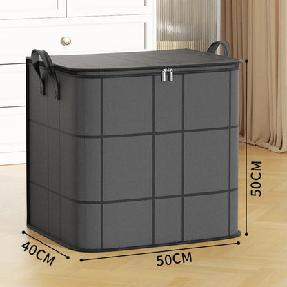 Comforter Storage Bag with Zipper and Handles Non Woven Fabric