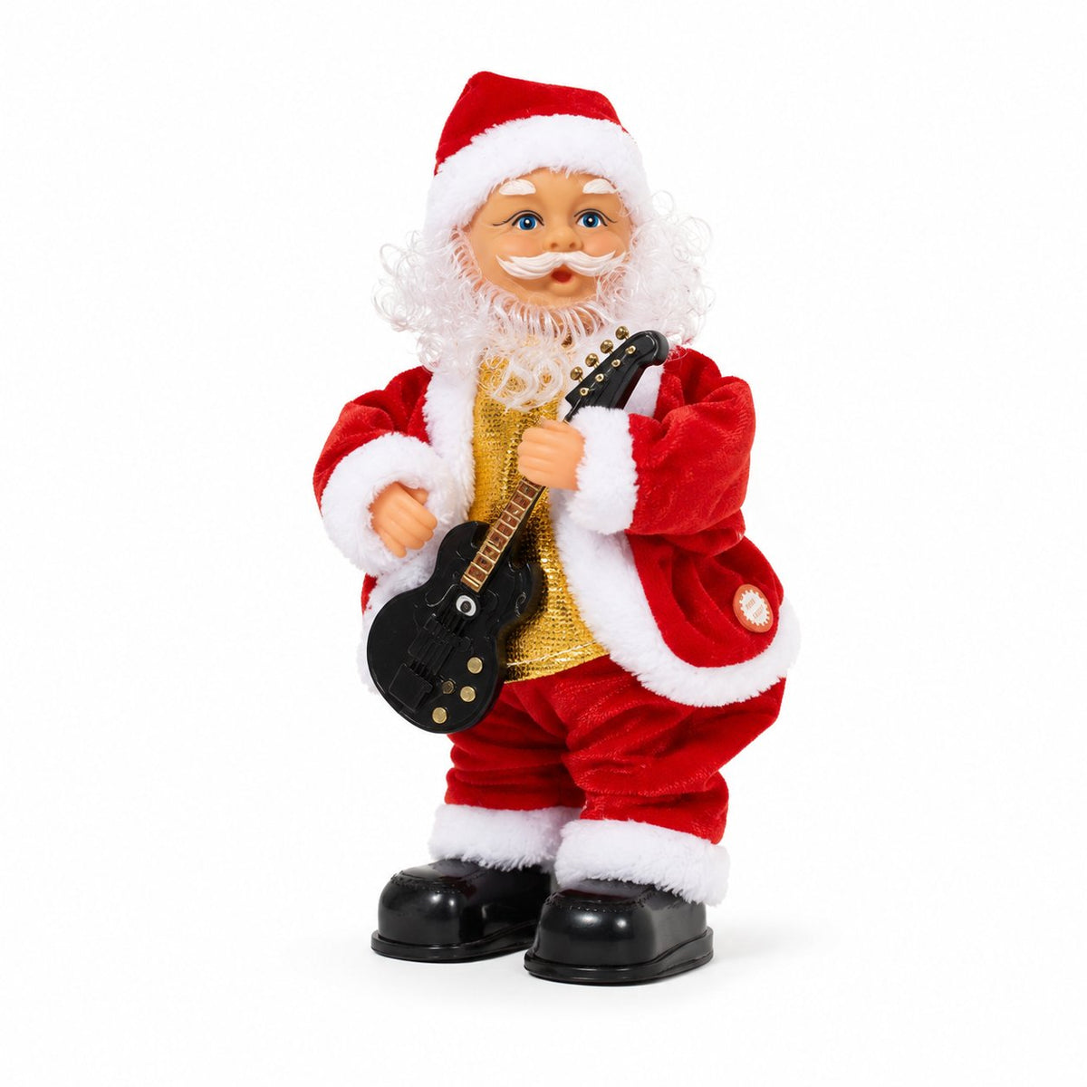 Dancing Santa Claus Figure with Music