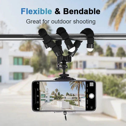 Flexible Octopus Tripod with Phone Holder Set of 3