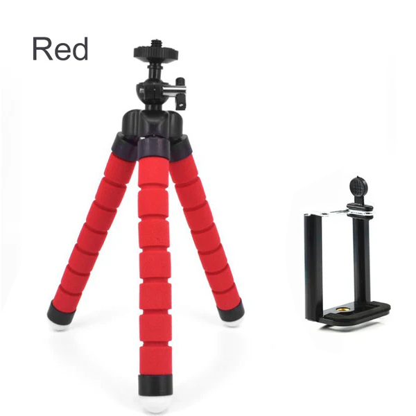 Flexible Octopus Tripod with Phone Holder Set of 3