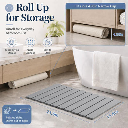 Foldable Diatom Mud Dish Drying Mat