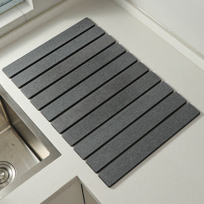 Foldable Diatom Mud Dish Drying Mat