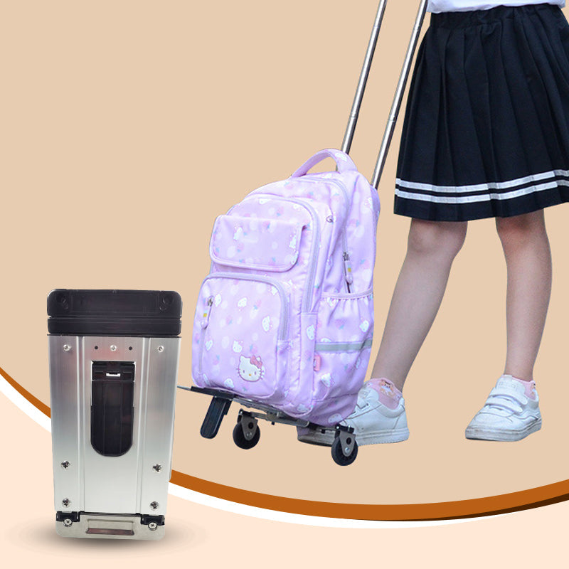 Folding Hand Truck Dolly Mini Stainless Steel Set of 3
